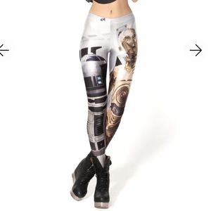 Blackmilk Artoo and Threepio Leggings